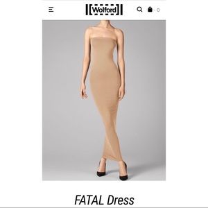NWT Wolford FATAL dress S - Gobi